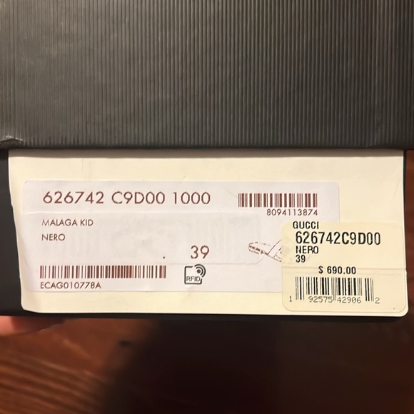 Authentic women’s Gucci Malaga Kid GG Marmont Slide sandal! - Picture 8 of 9